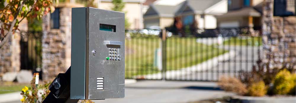 gated community security access control solution at the main gate