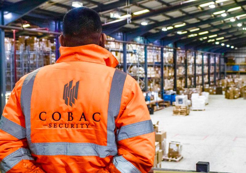 cobac logistics security officer in warehouse